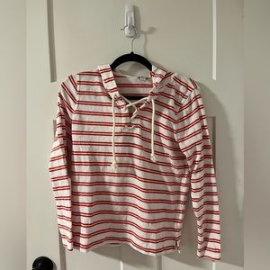 Stripped boat hoodie